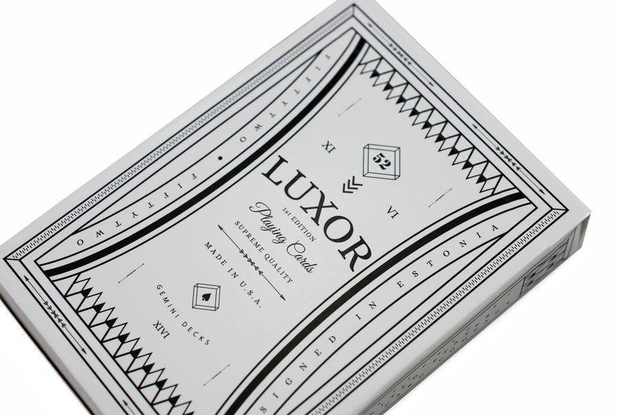 Luxor casino playing cards
